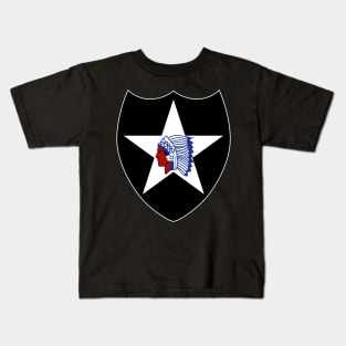 2nd Infantry Division wo txt Kids T-Shirt